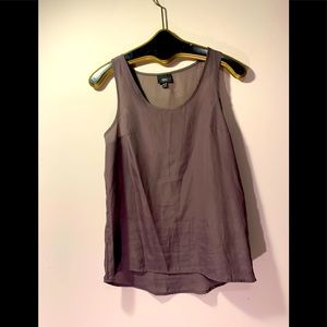 Mossimo slate gray sleeveless shirt